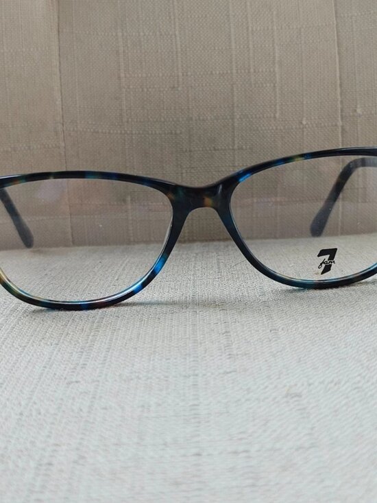 7 For All Mankind Eyeglasses Frame LAKE SHASTA LAPIS Eyewear Glasses NEW $76 main image 7